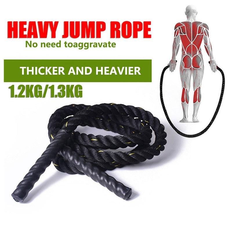 Crossfit Weighted Battle jump Rope