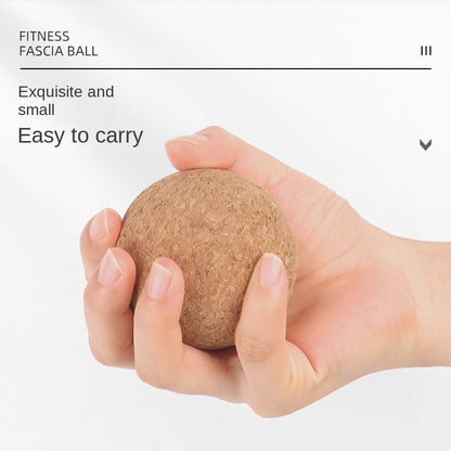 High Density Cork Yoga Ball